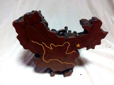 仿生树根茶台